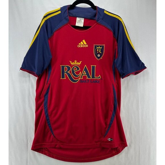 Real Salt Lake Adidas Jersey Mens M #1 Chris Seitz Signed Autographed Soccer Red - Picture 1 of 12